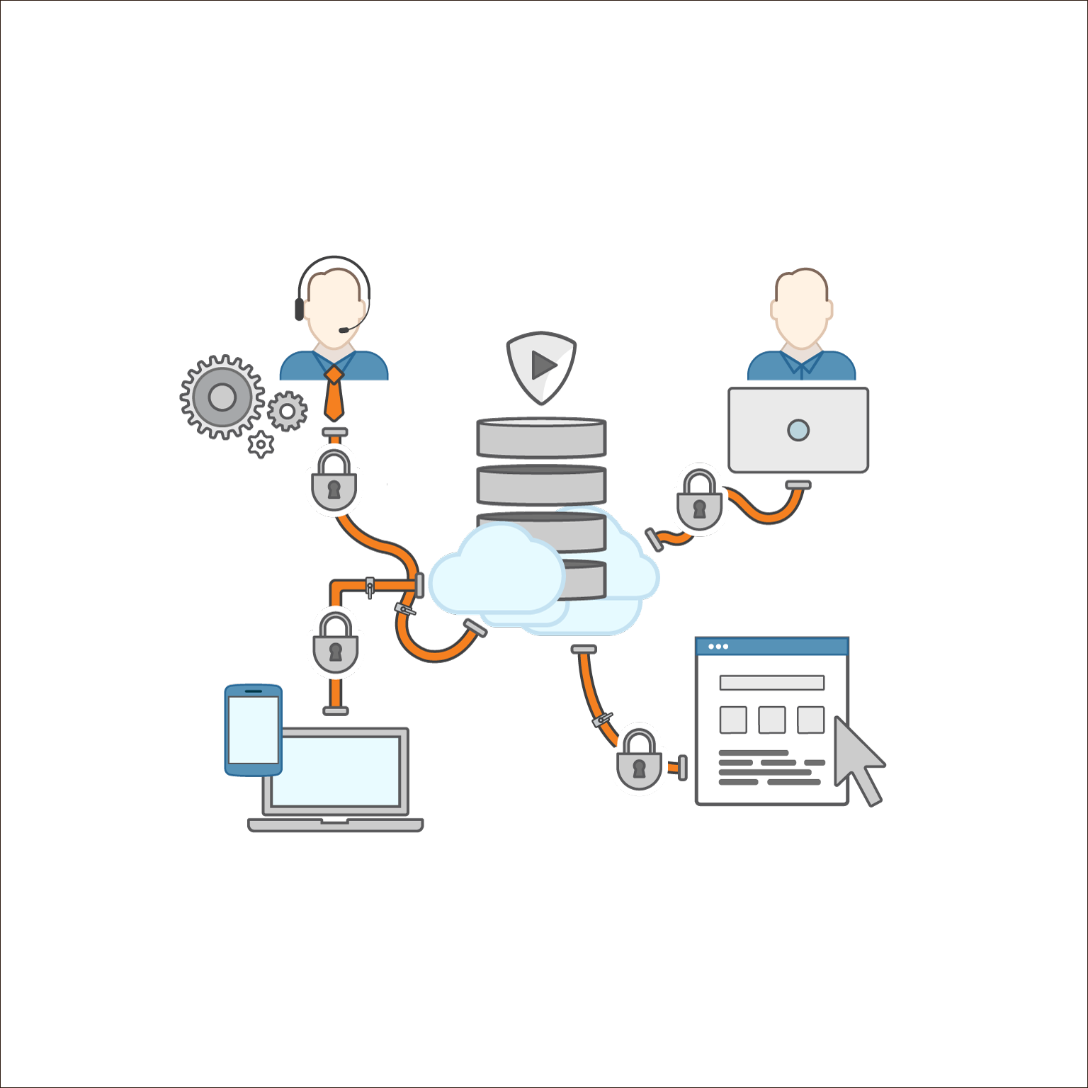 Illustration Machine Learning