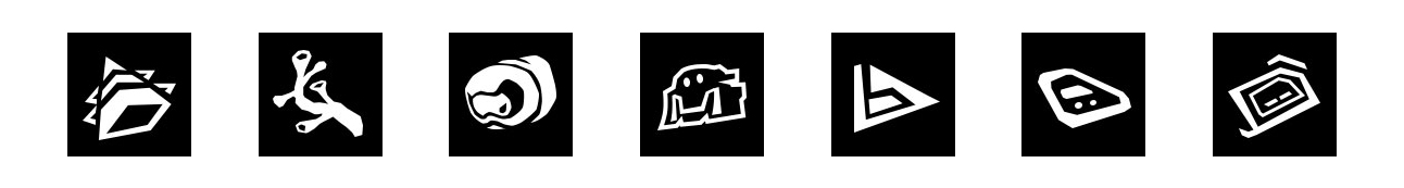 Crash Team Racing: Nitro Fueled - Track Select Menu Icons
