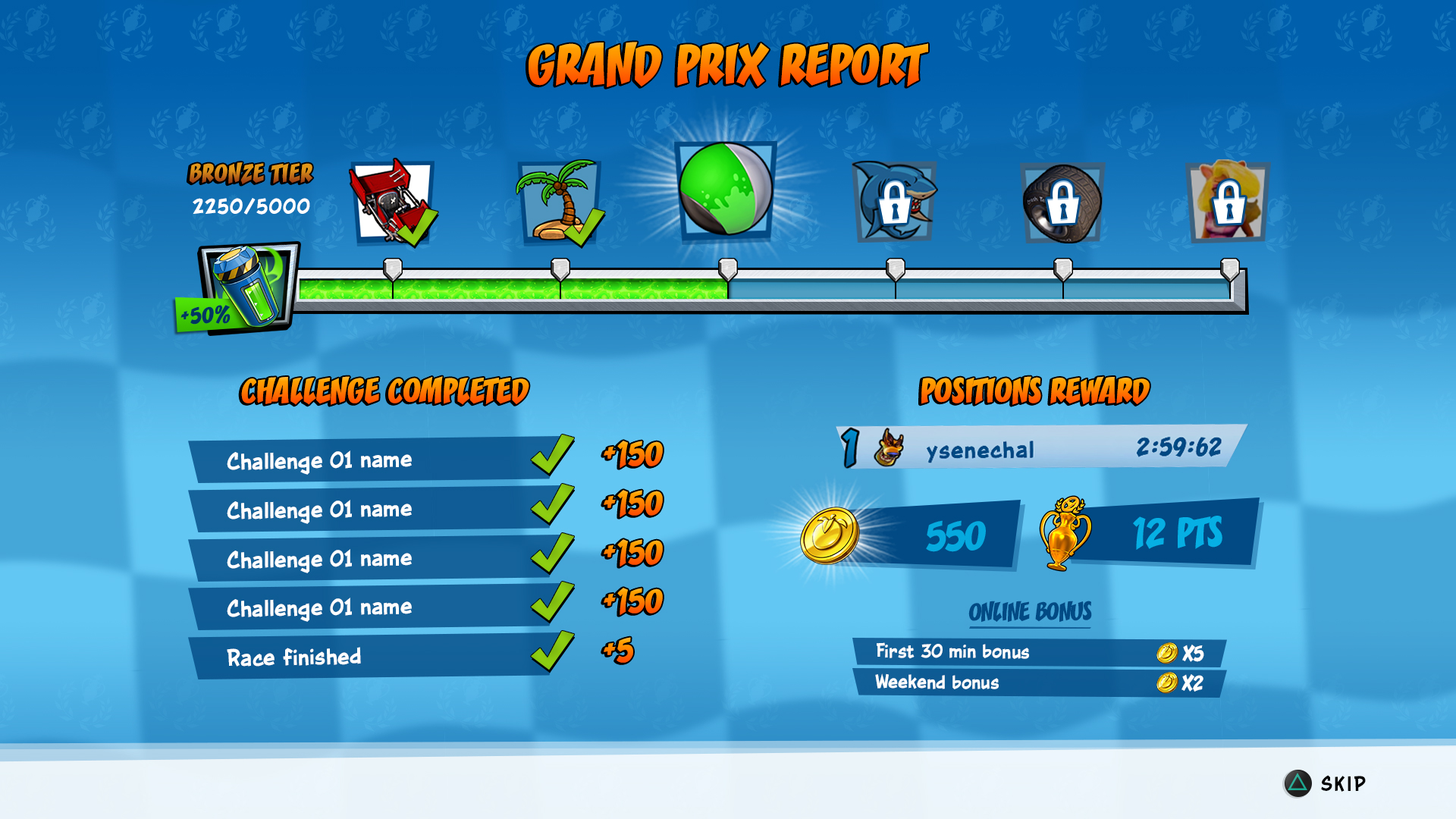 / Crash Team Racing: Nitro Fueled Grand Prix