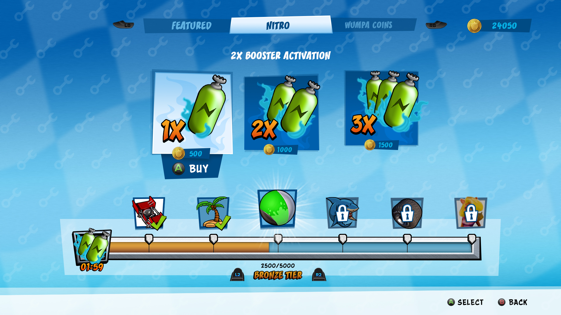 Crash Team Racing: Nitro Fueled Nitro Screen